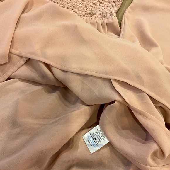 Mad About Style chiffon dress with sleeves size SX - Picture 7 of 7